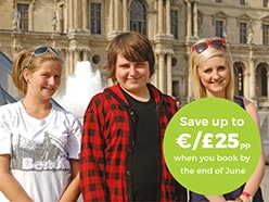 Book early & save £25pp / €25pp